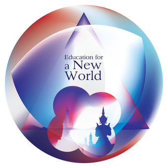 Logo for 2022 International Montessori Congress in Bangkok, Thailand. Theme is 